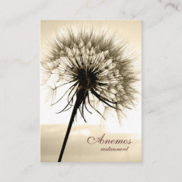 dandelion visitekaartje