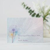 Dandelion Wedding RSVP (Debout devant)