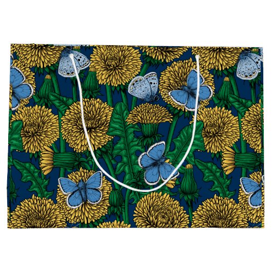 Dandelion-weide Groot Cadeauzakje (Achterkant)