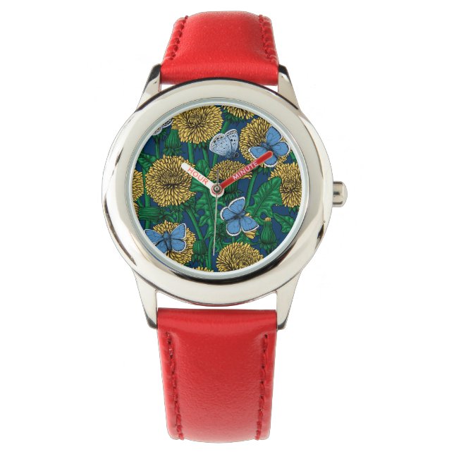 Dandelion-weide Horloge (Voorkant)