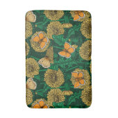 Dandelion-weide op donkergroen badmat (Voorkant Verticaal)