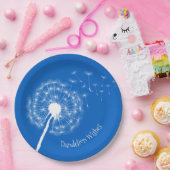 Dandelion wenst Borden voor ontwerppapier Papieren Bordje (Feest)