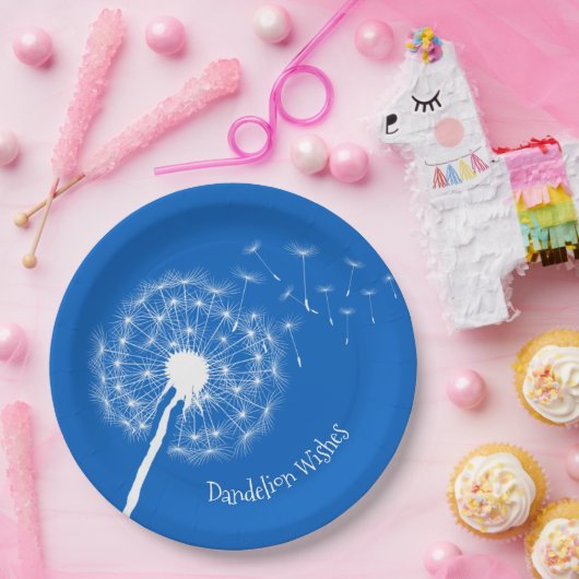Dandelion wenst Borden voor ontwerppapier Papieren Bordje (Feest)