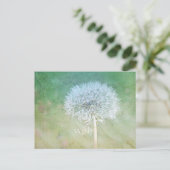 Dandelion Wish Dreamweaver Design Briefkaart (Staand voorkant)