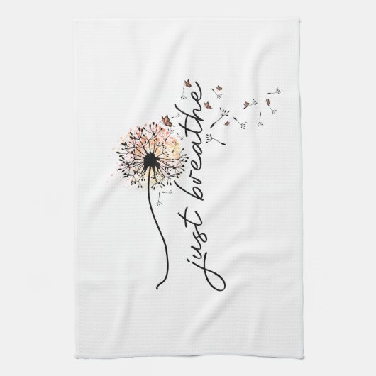 Dandelion Wish Kitchen Serviette Sunset Papillons (Vertical)