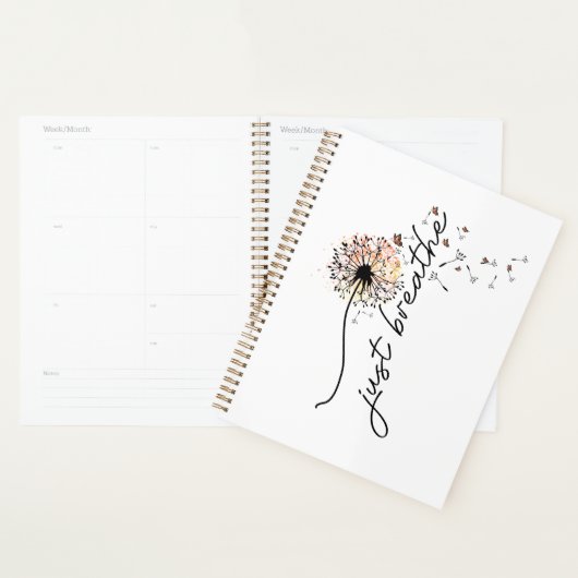 Dandelion Wish Planner Dreamsunset Butterflies (Devant avec enveloppe)