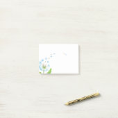 Dandelion Wish Post-it® Notes (Op bureau)