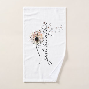 Dandelion Wish Yoga méditation Ensemble de serviet