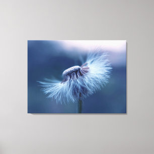Dandelion Wrapped Canvas Art Afdruk