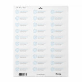 Dandelions Aimer mignon Mariage été Étiquettes de  (Feuille entière)