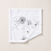 Dandelions Bad Handdoek (Wasdoekje)