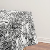 Dandelions, black and white tafelkleed (Voorbeeld)