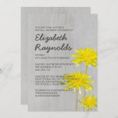 Dandelions Bridal Shower Invitations Kaart (Voorkant / Achterkant)