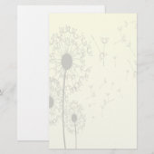 Dandelions Briefpapier (Voorkant / Achterkant)