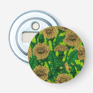 Dandelions Button Flesopener