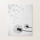 Dandelions in Silhouette Legpuzzel (Verticaal)