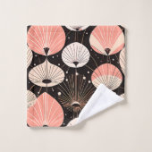 Dandelions -Mi-siècle- Design moderne rétro (Gant de toilette)