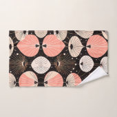 Dandelions -Mi-siècle- Design moderne rétro (Serviette à main)