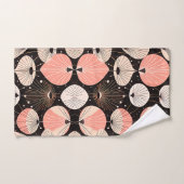 Dandelions -Mid-century- Retro Modern Design (Serviette à main)