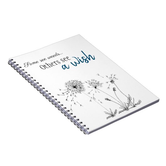 Dandelions Notitieboek (Rechterzijde)