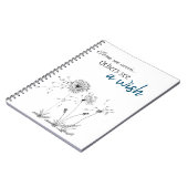 Dandelions Notitieboek (Linkerzijde)