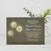 Dandelions pétillants répétition invitations dîner (Debout devant)