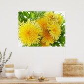 Dandelions! Poster (Keuken)