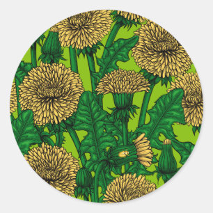 Dandelions Ronde Sticker