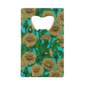 Dandelions sur turquoise (Dos)