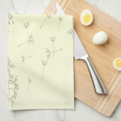 Dandelions Theedoek (Quarter Fold)