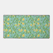 Dandelions, vert, jaune et bleu (Recto)
