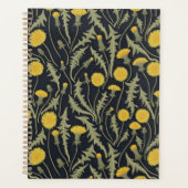 Dandelions, vert, jaune et noir (Devant)