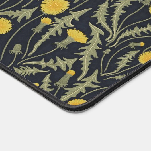 Dandelions, vert, jaune et noir (Coin)