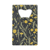 Dandelions, vert, jaune et noir (Devant)