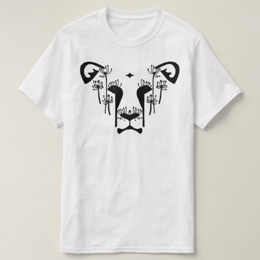 Dandi Lion Large Logo T-Shirt (White) (Design voorkant)