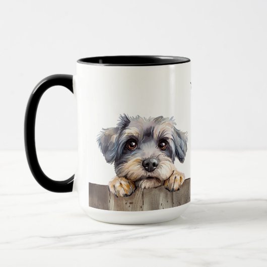 Dandie Dinmont Terrier Dog Mok (Links)
