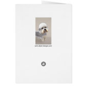 Dandie Dinmont Terrier Peinture Chien Art original (Dos)