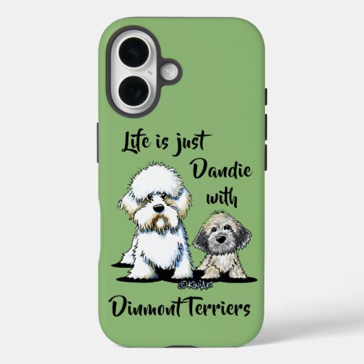 Dandie Dinmont Terriers Case-Mate iPhone Case (Achterkant)