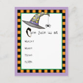 Dandie Witch Uitnodiging (Achterkant)