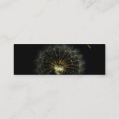 Dandilion-profielkaart Mini Visitekaartje (Achterkant)