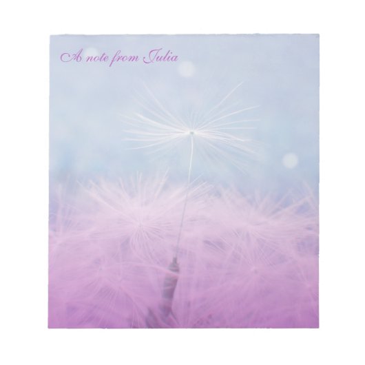 Dandilion Wish Carnet, Jotter, Bloc-notes (Devant)