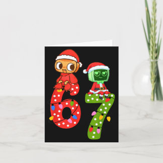 Dandy Bruh 67 Days Meme Humor 6 7 Shelly World Six Kaart