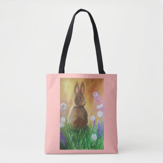 Dandy Bun Tote Bag (Voorkant)