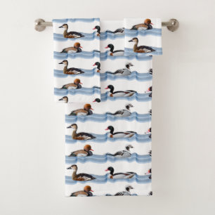 Dandy Ducks Bathroom Towel Set Bad Handdoek