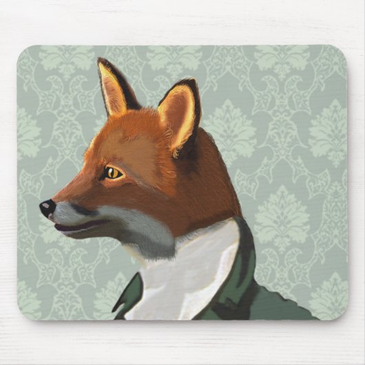 Dandy Fox Portrait 2 Muismat (Voorkant)