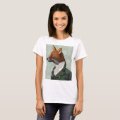 Dandy Fox Portrait 2 T-shirt (Voorkant volledig)
