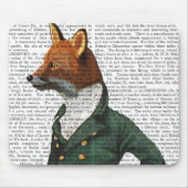 Dandy Fox Portrait Muismat (Voorkant)