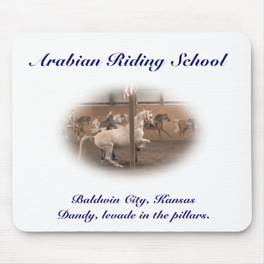 Dandy, levade Mousepad Muismat (Voorkant)