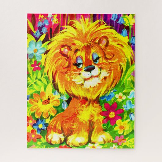 dandy lion legpuzzel (Verticaal)
