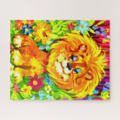 dandy lion legpuzzel (Horizontaal)